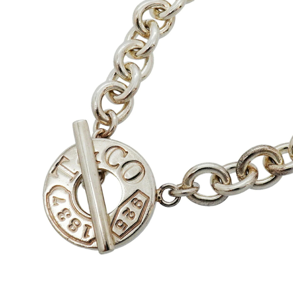 Tiffany & Co. Necklace 1837 Toggle Sterling Silver 925 Men's Women's